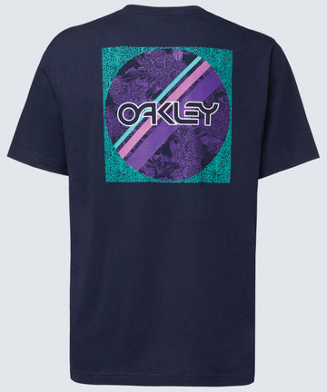 Oakley Rounded Flowers Mens Tee - Fathom